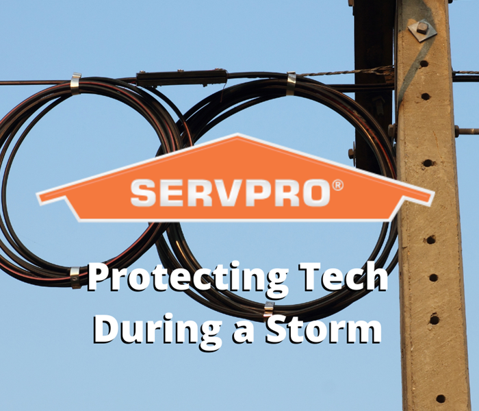 protecting tech during a storm